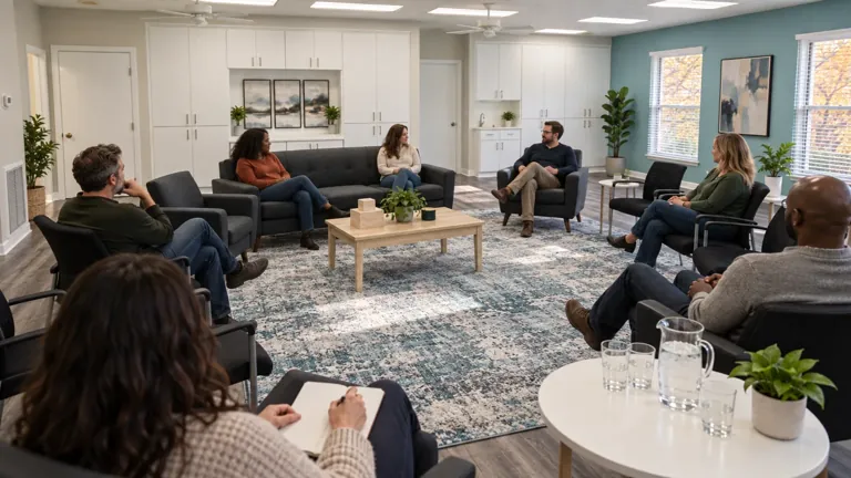 Illustrative treatment setting for Intensive Outpatient Program (IOP) Addiction Treatment Illustrative treatment setting for Intensive Outpatient Program (IOP) Addiction Treatment