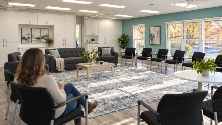Illustrative treatment setting for Intensive Outpatient Program (IOP) Addiction Treatment Illustrative treatment setting for Intensive Outpatient Program (IOP) Addiction Treatment