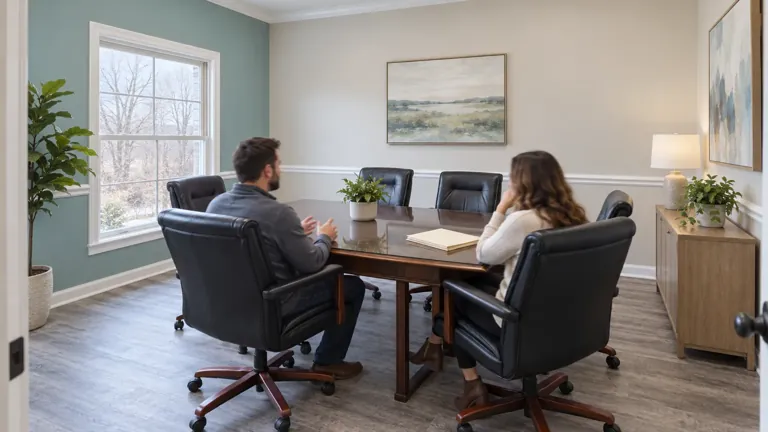 Illustrative treatment setting for Intensive Outpatient Program (IOP) Addiction Treatment Illustrative treatment setting for Intensive Outpatient Program (IOP) Addiction Treatment