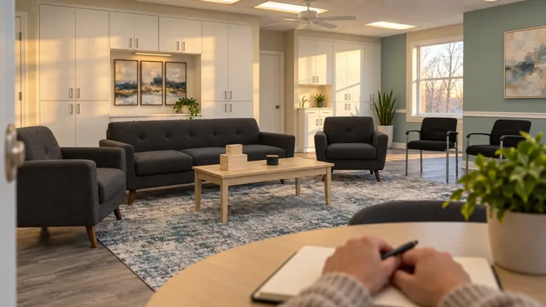 Illustrative treatment setting for Intensive Outpatient Program (IOP) Addiction Treatment near Fayetteville, GA Illustrative treatment setting for Intensive Outpatient Program (IOP) Addiction Treatment near Fayetteville, GA