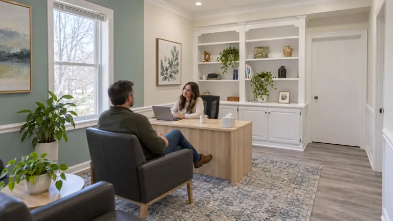 Illustrative treatment setting for Fentanyl Addiction Treatment near Alpharetta, GA Illustrative treatment setting for Fentanyl Addiction Treatment near Alpharetta, GA