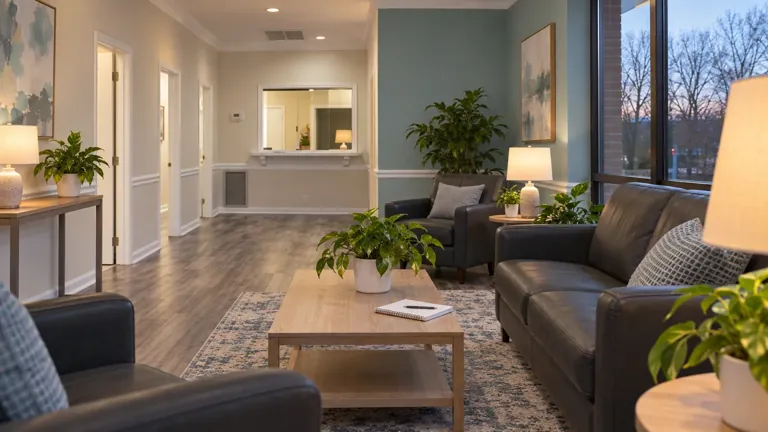 Illustrative treatment setting for Intensive Outpatient Program (IOP) Addiction Treatment Illustrative treatment setting for Intensive Outpatient Program (IOP) Addiction Treatment