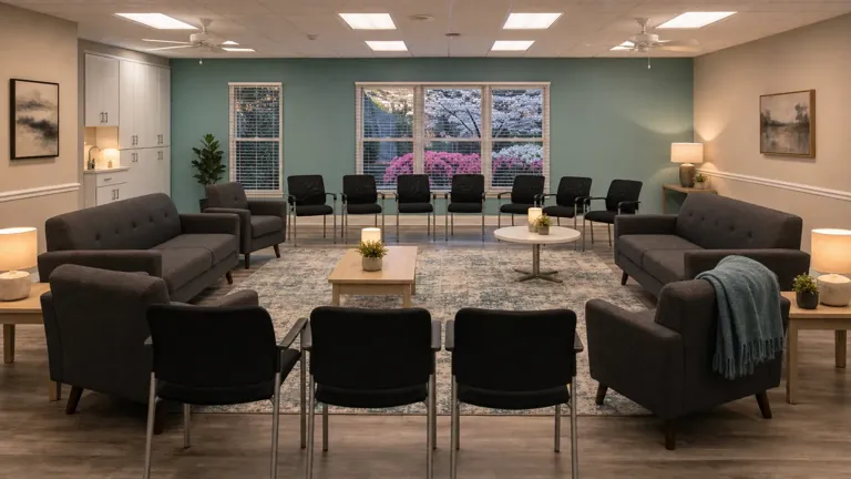 Illustrative treatment setting for Evening Intensive Outpatient Program (IOP) Addiction Treatment near Houston County, GA Illustrative treatment setting for Evening Intensive Outpatient Program (IOP) Addiction Treatment near Houston County, GA