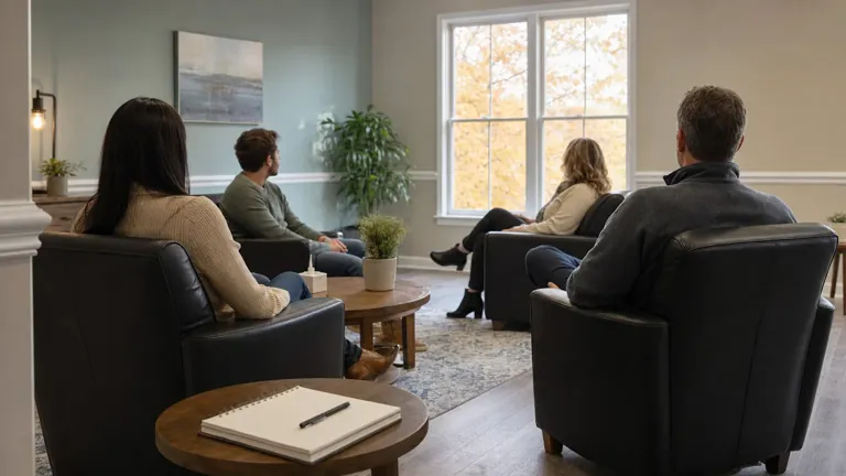 Illustrative treatment setting for Intensive Outpatient Program (IOP) for Benzodiazepines Concerns
