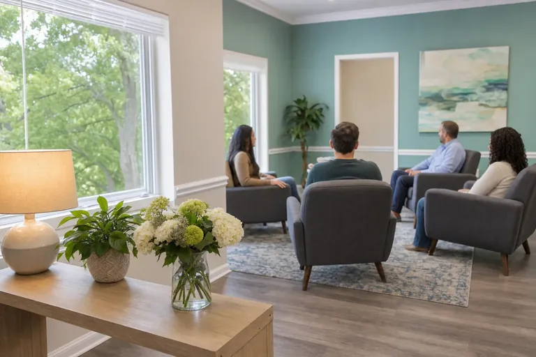 Illustrative treatment setting for Intensive Outpatient Program (IOP) Addiction Treatment Illustrative treatment setting for Intensive Outpatient Program (IOP) Addiction Treatment
