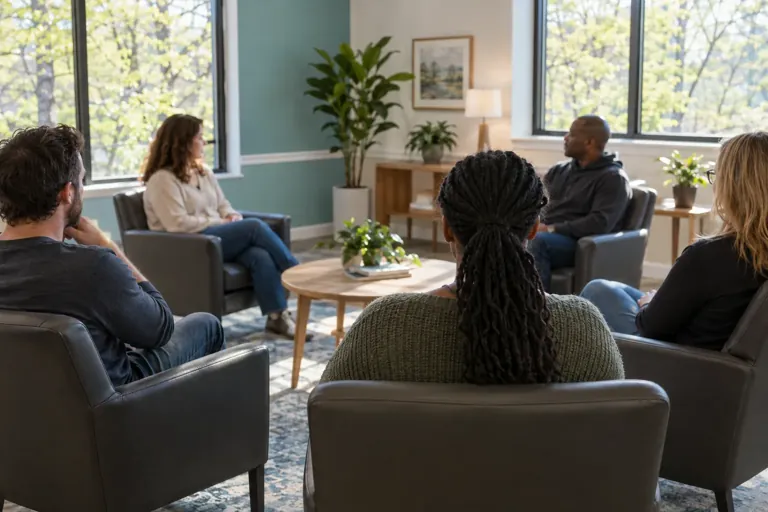 Illustrative community scene for Partial Hospitalization Program (PHP) for Kratom Concerns in Georgia, image 3