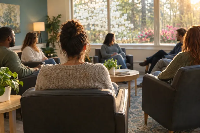 Illustrative community scene for Partial Hospitalization Program (PHP) for Hydrocodone Concerns in Georgia, image 2