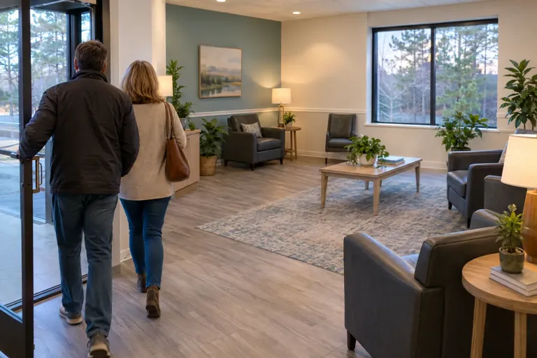 Illustrative community scene for Outpatient Addiction and Mental Health Programs in Georgia, image 2