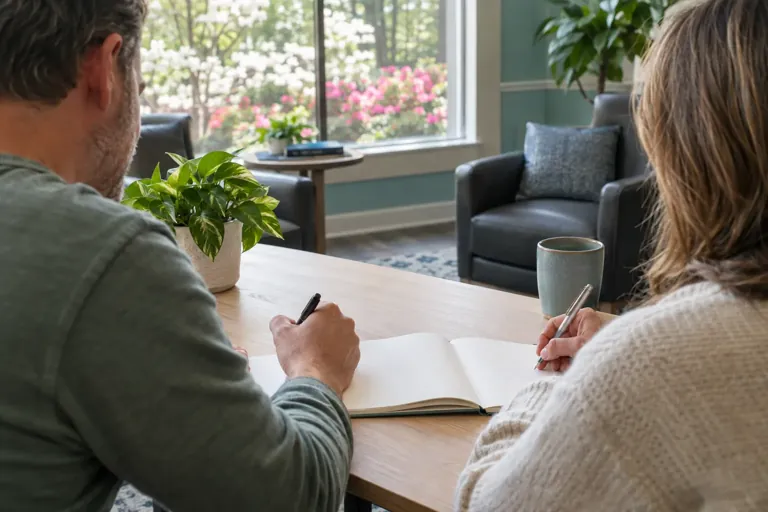 Illustrative community scene for Intensive Outpatient Program (IOP) Support When Depression Is Present in Georgia, image 3