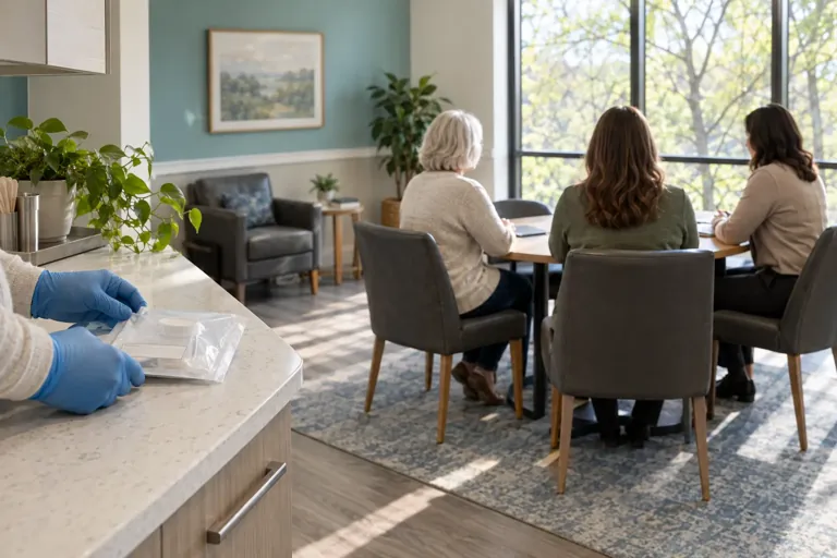 Illustrative community scene for Intensive Outpatient Program (IOP) Addiction Treatment near Forsyth, GA, image 5 Illustrative community scene for Intensive Outpatient Program (IOP) Addiction Treatment near Forsyth, GA, image 5