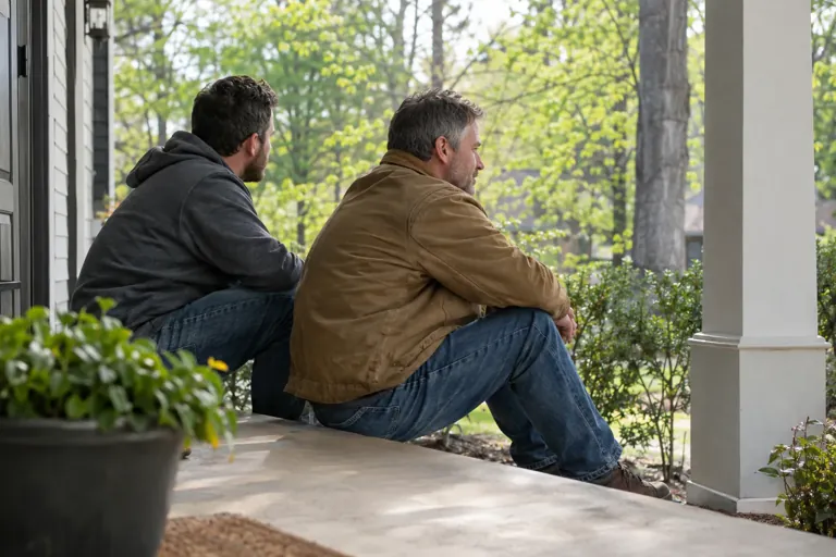 Illustrative community scene for Heroin Addiction Treatment near Forsyth County, GA, image 3 Illustrative community scene for Heroin Addiction Treatment near Forsyth County, GA, image 3