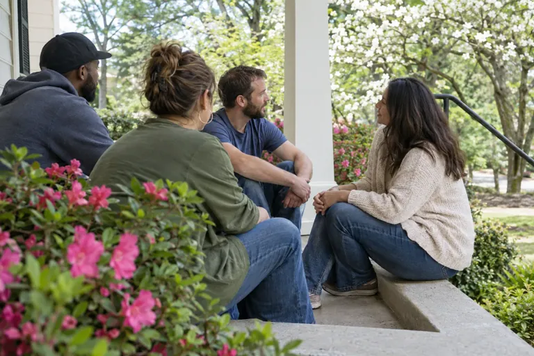 Illustrative community scene for Methamphetamine Addiction Treatment in Georgia, image 3