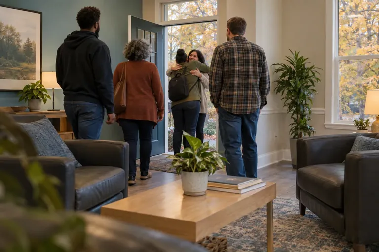 Illustrative community scene for Cocaine Addiction Treatment near Warm Springs, GA, image 6