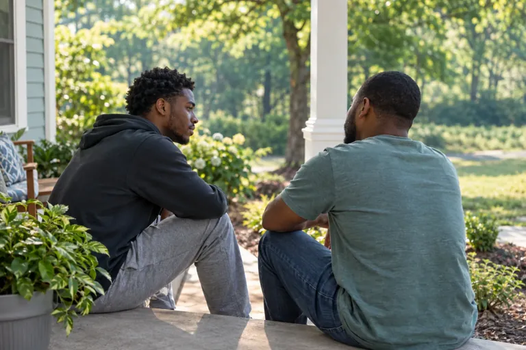 Illustrative community scene for Benzodiazepine Addiction Treatment Illustrative community scene for Benzodiazepine Addiction Treatment