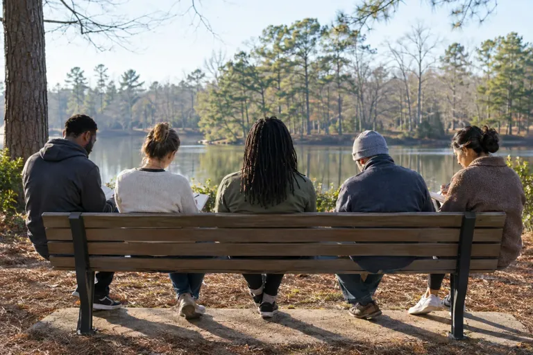 Illustrative community scene for Evening Intensive Outpatient Program (IOP) Addiction Treatment near Vidalia, GA, image 5 Illustrative community scene for Evening Intensive Outpatient Program (IOP) Addiction Treatment near Vidalia, GA, image 5