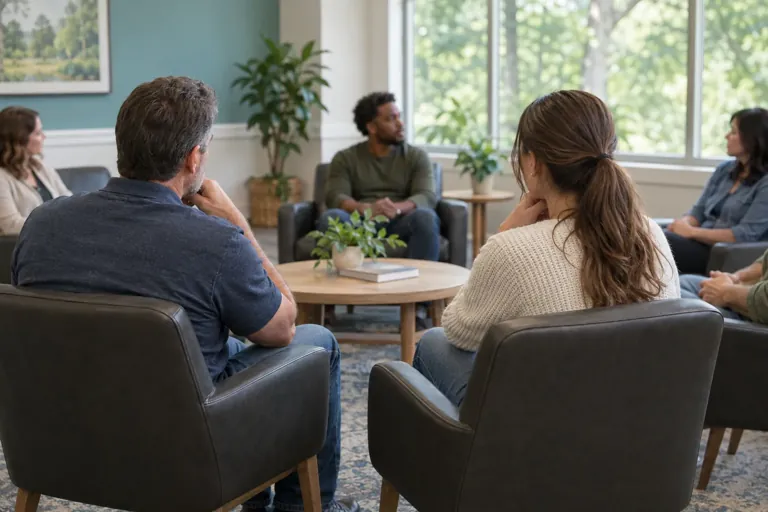 Illustrative community scene for Motivational Interviewing: FAQs in Georgia, image 3