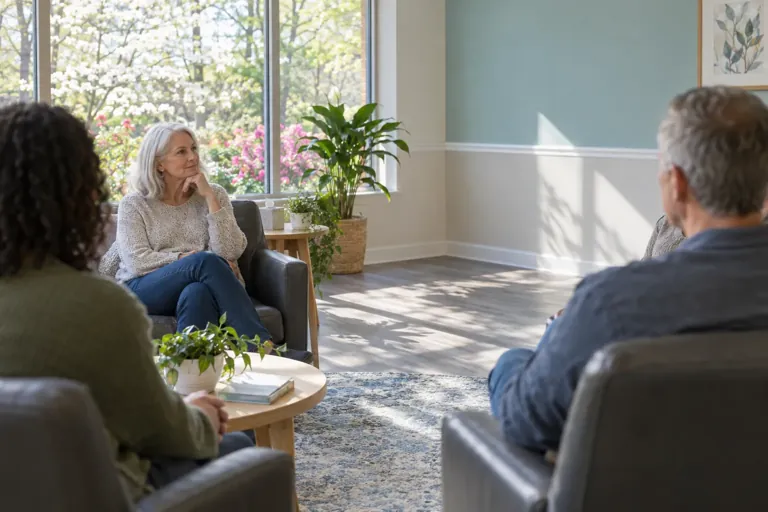 Illustrative community scene for Evening Intensive Outpatient Program (IOP) Support When Panic Attacks Is Present in Georgia, image 5