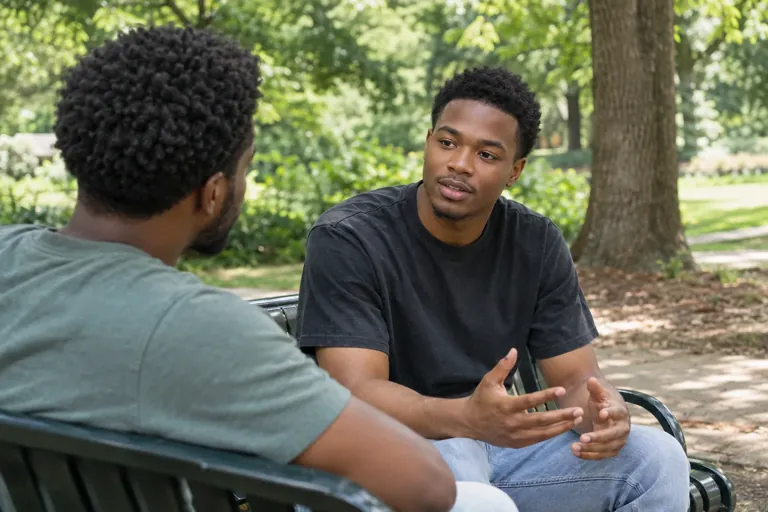Illustrative community scene for Partial Hospitalization Program (PHP) Addiction Treatment Illustrative community scene for Partial Hospitalization Program (PHP) Addiction Treatment