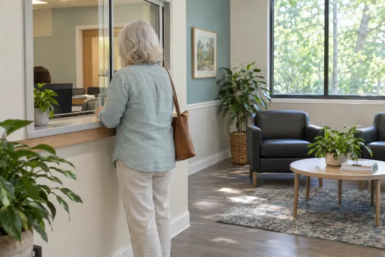 Illustrative community scene for Opioid Addiction Treatment Illustrative community scene for Opioid Addiction Treatment