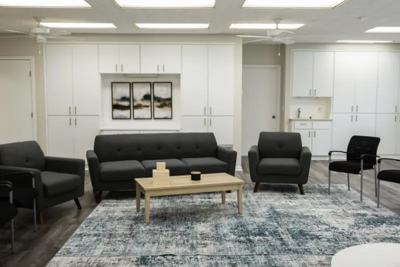 River City Recovery entry and interior brand sign